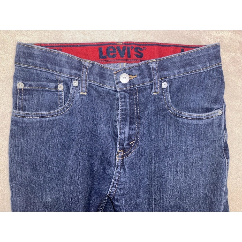 Levi's Boys Size‎ 16REG Blue Jeans 28X30 Fast Shipping! - Picture 2 of 5